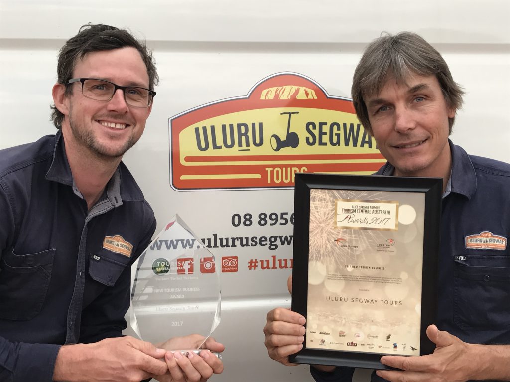 Uluru Segway Tours wins best new business